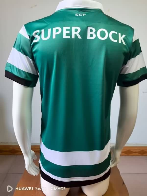 Thailand Quality(AAA) 2018/19 Sporting Lisbon Home Retro Soccer Jersey