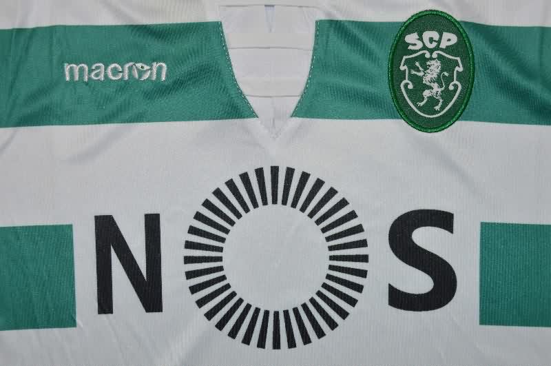 Thailand Quality(AAA) 2018/19 Sporting Lisbon Home Retro Soccer Jersey