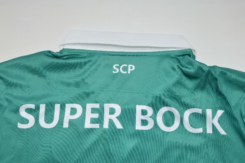 Thailand Quality(AAA) 2018/19 Sporting Lisbon Home Retro Soccer Jersey
