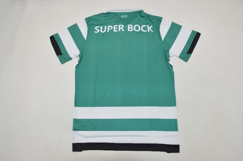 Thailand Quality(AAA) 2018/19 Sporting Lisbon Home Retro Soccer Jersey