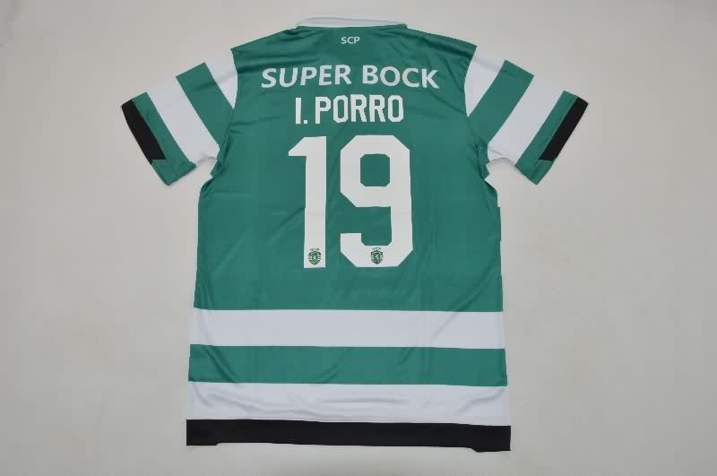 Thailand Quality(AAA) 2018/19 Sporting Lisbon Home Retro Soccer Jersey