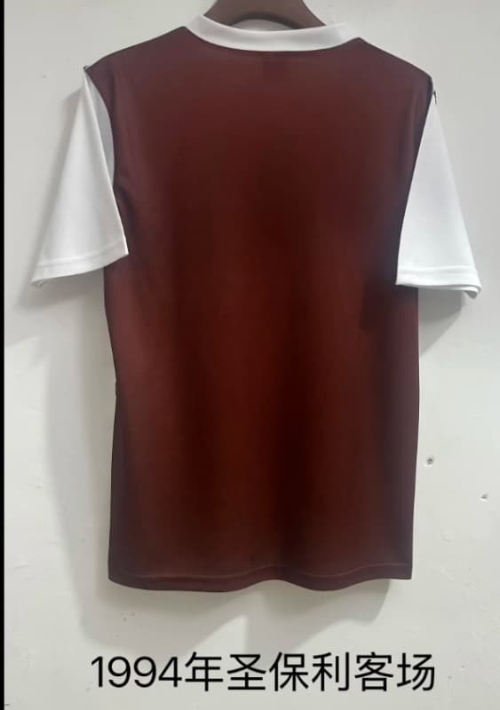 Thailand Quality(AAA) 1994 St Pauli Away Retro Soccer Jersey