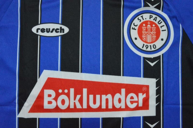 Thailand Quality(AAA) 1996/97 St Pauli Away Retro Soccer Jersey