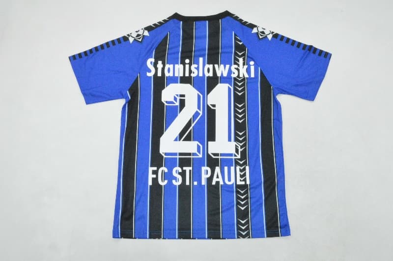 Thailand Quality(AAA) 1996/97 St Pauli Away Retro Soccer Jersey