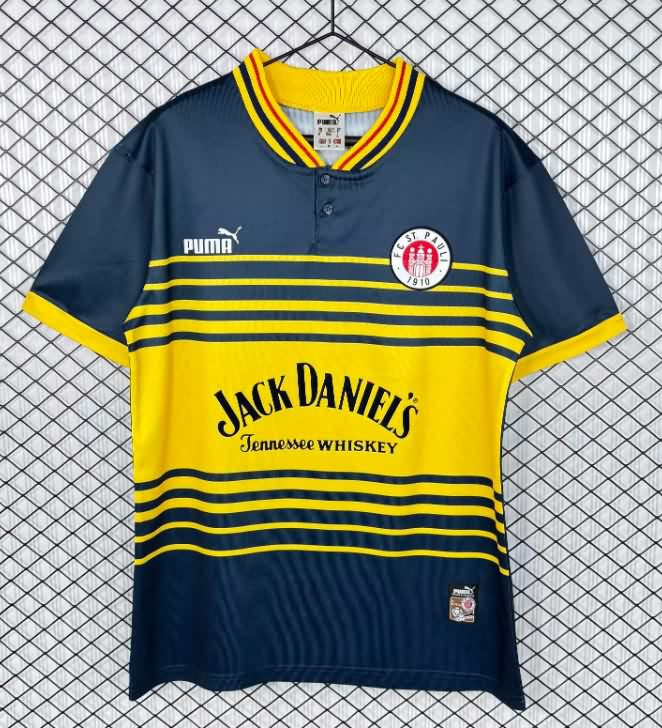 Thailand Quality(AAA) 1997/98 St Pauli Away Retro Soccer Jersey