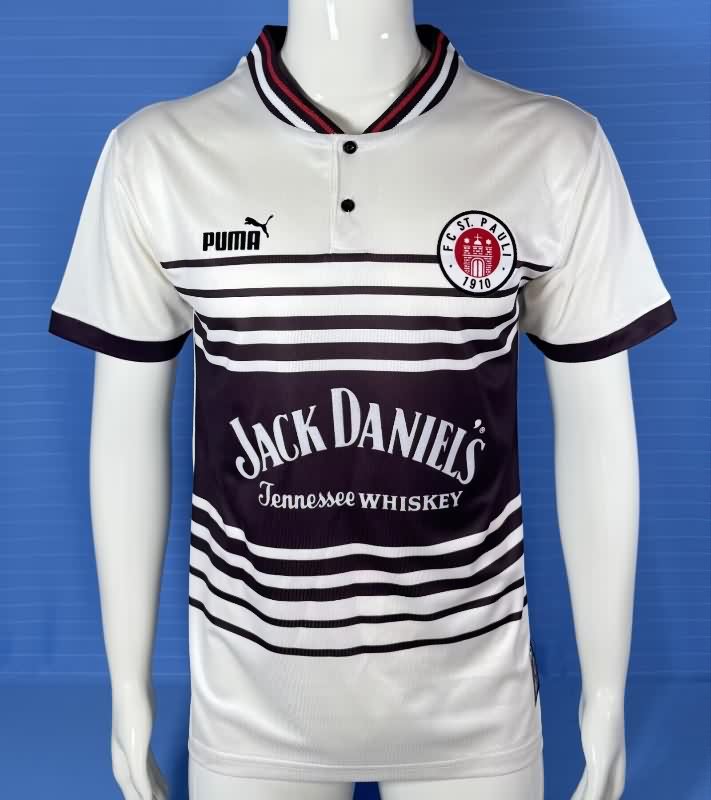 Thailand Quality(AAA) 1997/98 St Pauli Home Retro Soccer Jersey