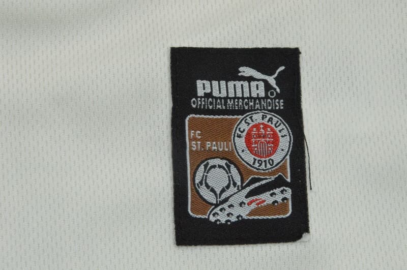 Thailand Quality(AAA) 1997/98 St Pauli Home Retro Long Sleeve Soccer Jersey