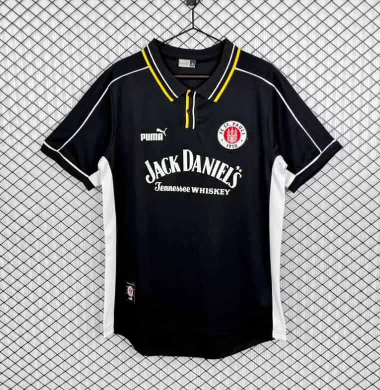 Thailand Quality(AAA) 1999/00 St Pauli Away Retro Soccer Jersey
