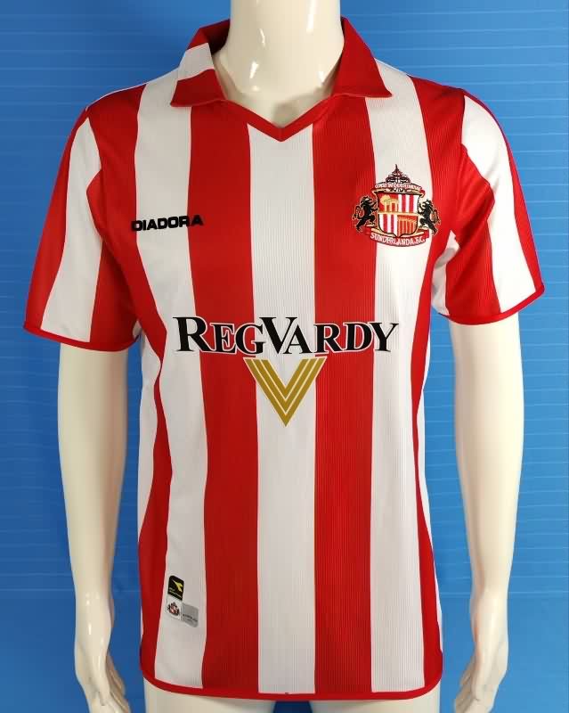 Thailand Quality(AAA) 2004/05 Sunderland Home Retro Soccer Jersey Thailand Quality(AAA) 2004/05 Sunderland Home Retro Soccer Jersey