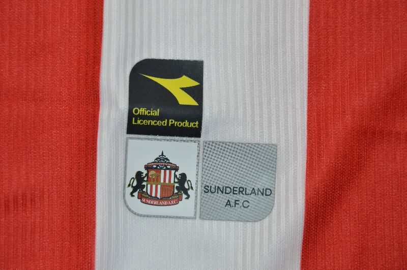 Thailand Quality(AAA) 2004/05 Sunderland Home Retro Soccer Jersey