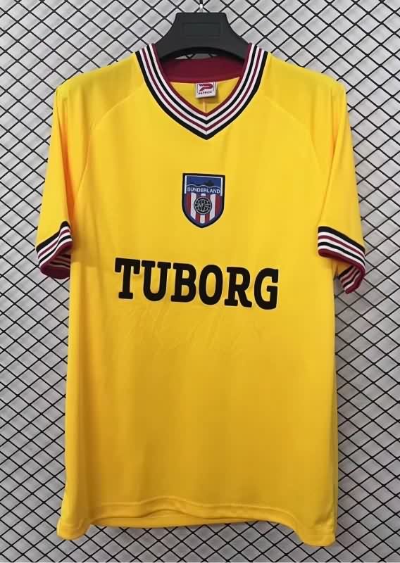 Thailand Quality(AAA) 1986/87 Sunderland Third Retro Soccer Jersey