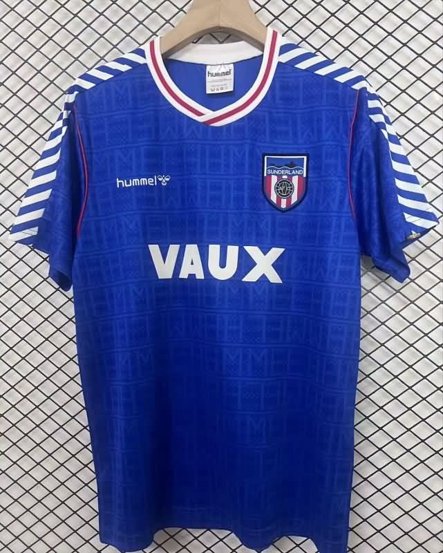 Thailand Quality(AAA) 1988/91 Sunderland Away Retro Soccer Jersey