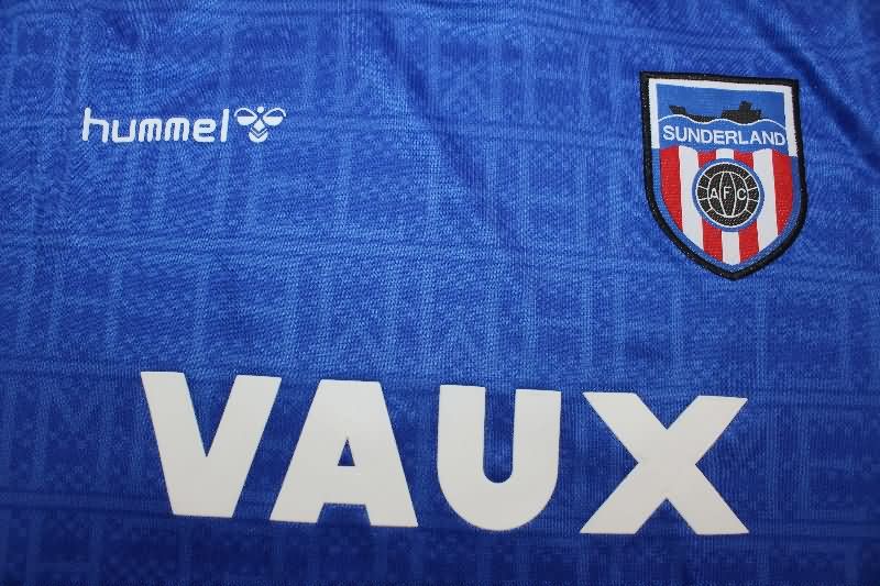 Thailand Quality(AAA) 1988/91 Sunderland Away Retro Soccer Jersey