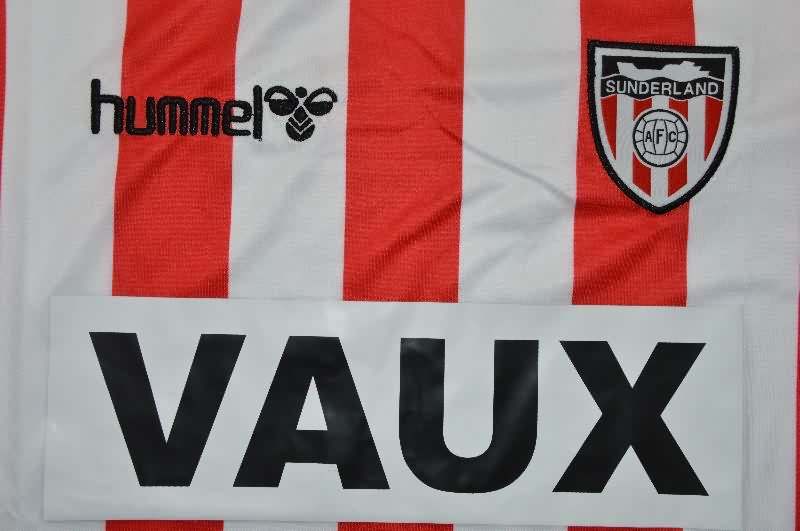 Thailand Quality(AAA) 1991/94 Sunderland Home Retro Soccer Jersey