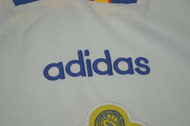 Thailand Quality(AAA) 1994 Sweden Away Retro Soccer Jersey