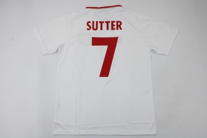 Thailand Quality(AAA) 1994 Switzerland Away Retro Soccer Jersey