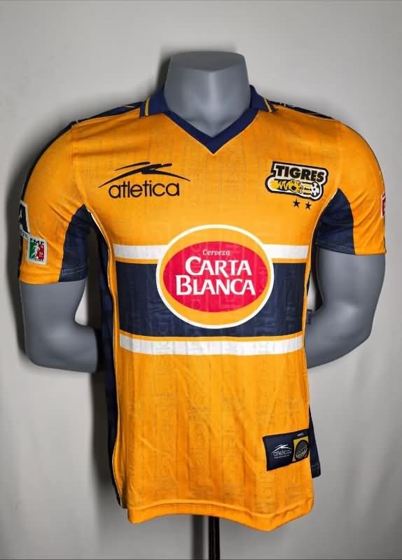 Thailand Quality(AAA) 2000 Tigres UANL Home Retro Soccer Jersey