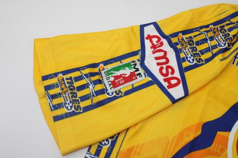 Thailand Quality(AAA) 1997/98 Tigres UANL Home Retro Soccer Jersey