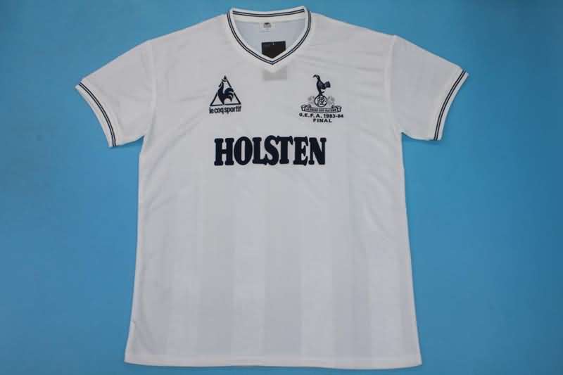 Thailand Quality(AAA) 1983/84 Tottenham Hotspur Home Final Retro Soccer Jersey