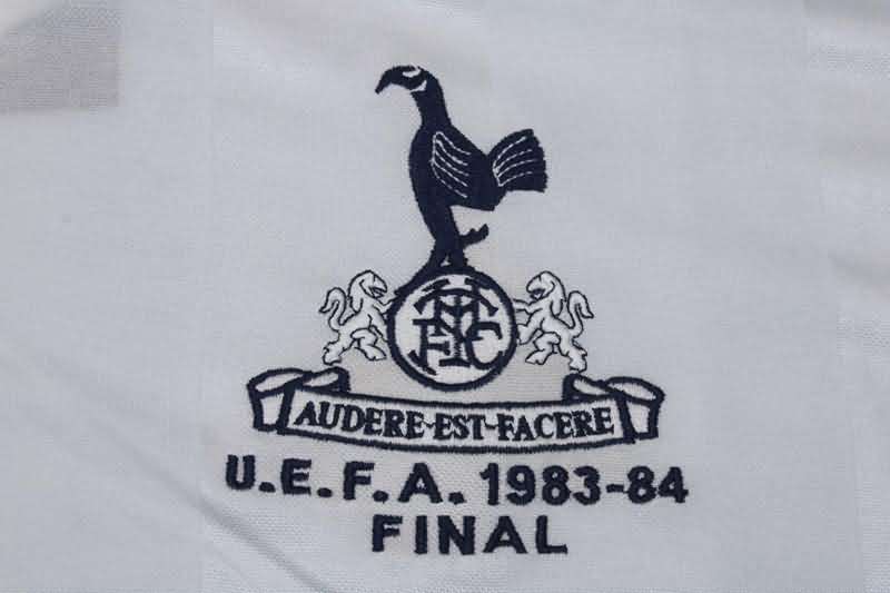 Thailand Quality(AAA) 1983/84 Tottenham Hotspur Home Final Retro Soccer Jersey