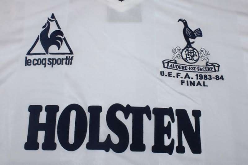 Thailand Quality(AAA) 1983/84 Tottenham Hotspur Home Final Retro Soccer Jersey