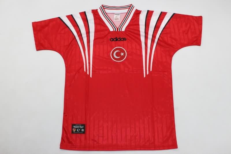 Thailand Quality(AAA) 1990 Turkey Home Retro Soccer Jersey