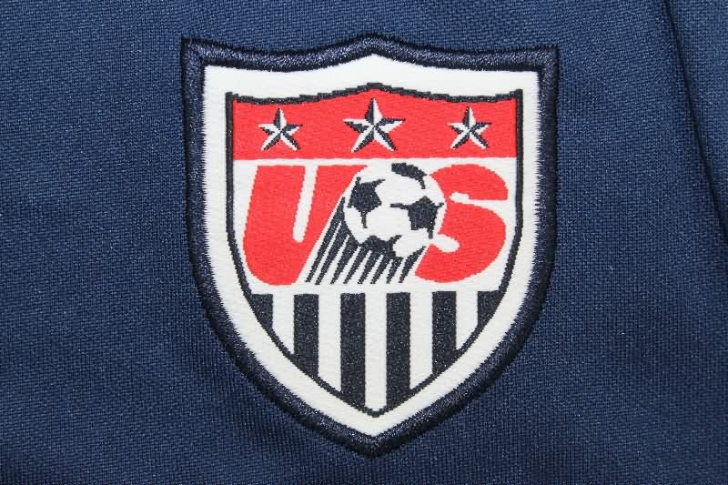 Thailand Quality(AAA) 2002 USA Away Retro Soccer Jersey