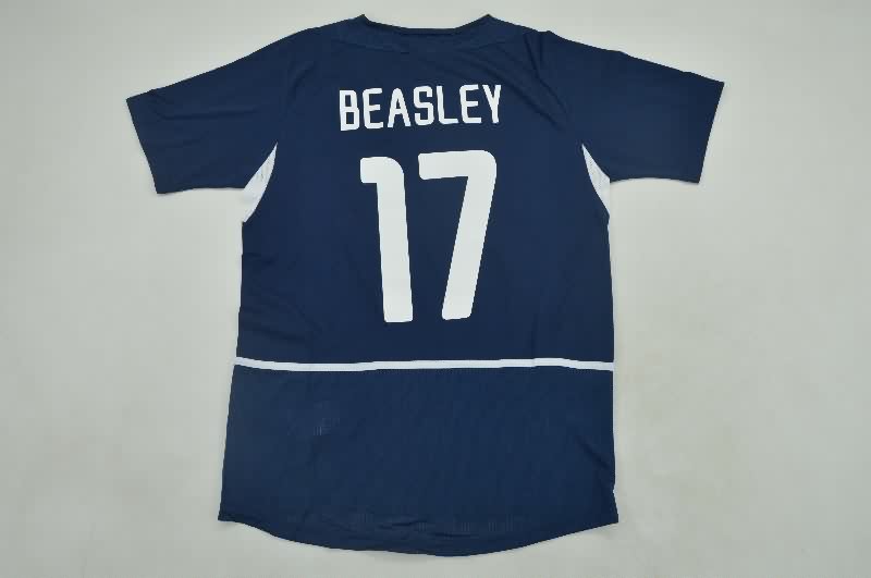 Thailand Quality(AAA) 2002 USA Away Retro Soccer Jersey