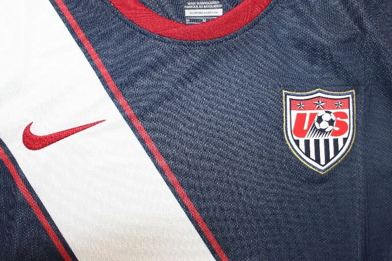 Thailand Quality(AAA) 2010 USA Away Retro Soccer Jersey