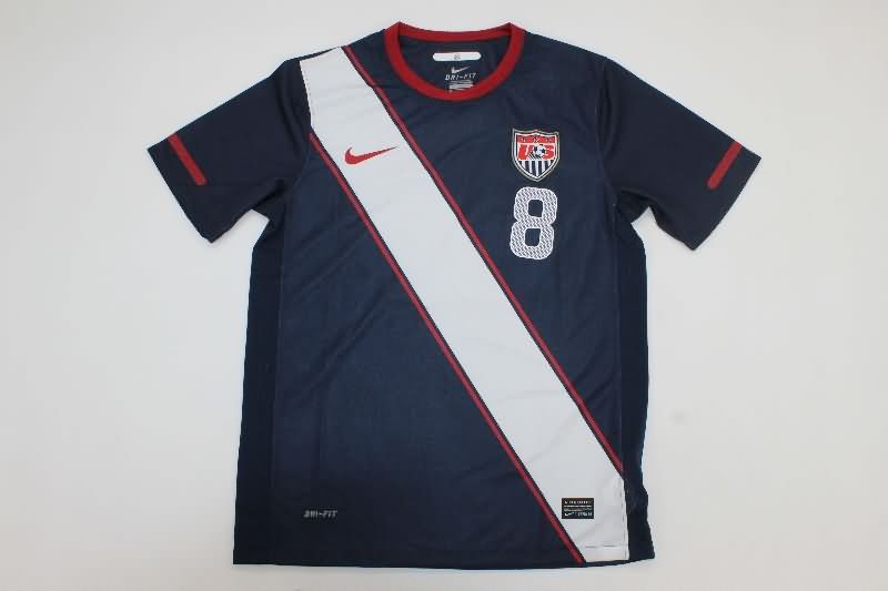 Thailand Quality(AAA) 2010 USA Away Retro Soccer Jersey