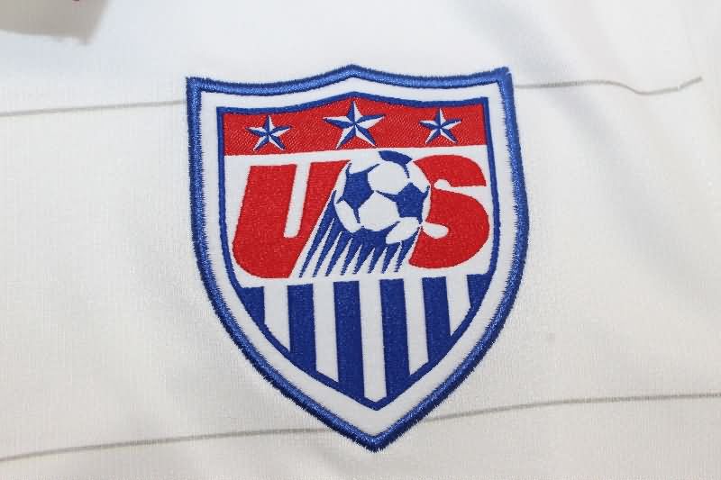 Thailand Quality(AAA) 2014 USA Home Retro Soccer Jersey