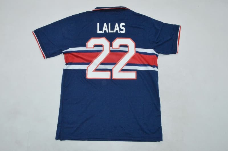 Thailand Quality(AAA) 1995/97 USA Away Retro Soccer Jersey