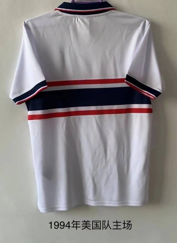 Thailand Quality(AAA) 1995/97 USA Home Retro Soccer Jersey