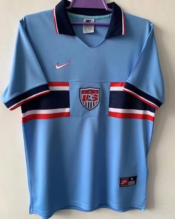 Thailand Quality(AAA) 1995/97 USA Third Retro Soccer Jersey