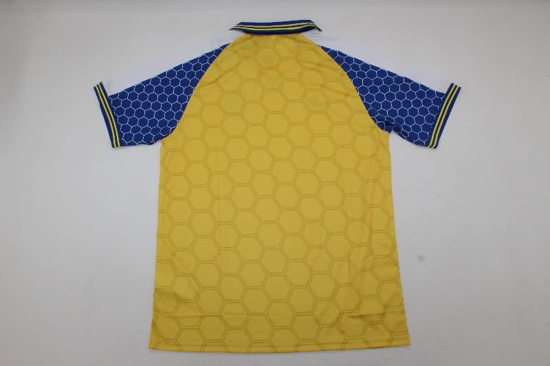 Thailand Quality(AAA) 1998 Ukraine Home Retro Soccer Jersey