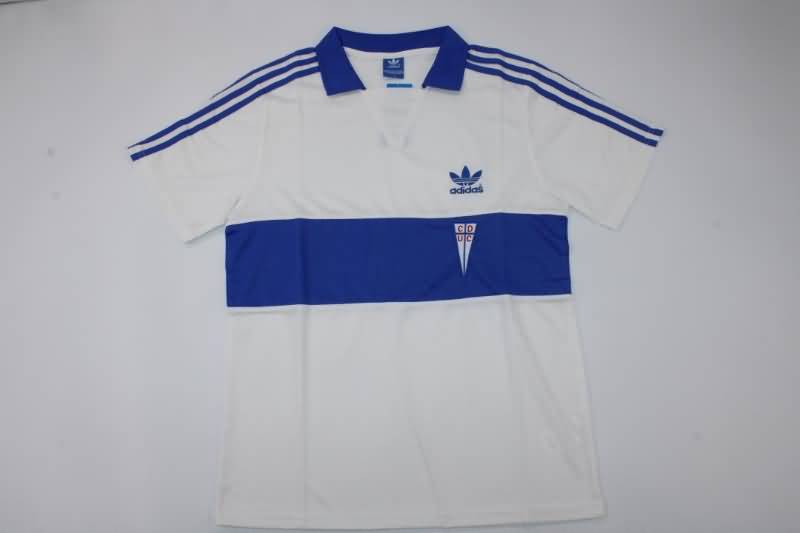 Thailand Quality(AAA) 1984 Universidad Catolica Home Retro Soccer Jersey