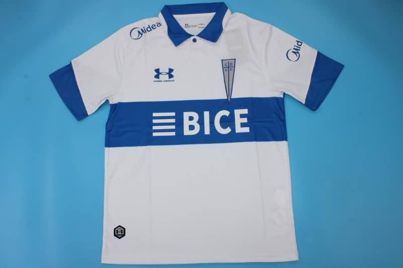 Thailand Quality(AAA) 1985 Universidad Catolica Home Retro Soccer Jersey