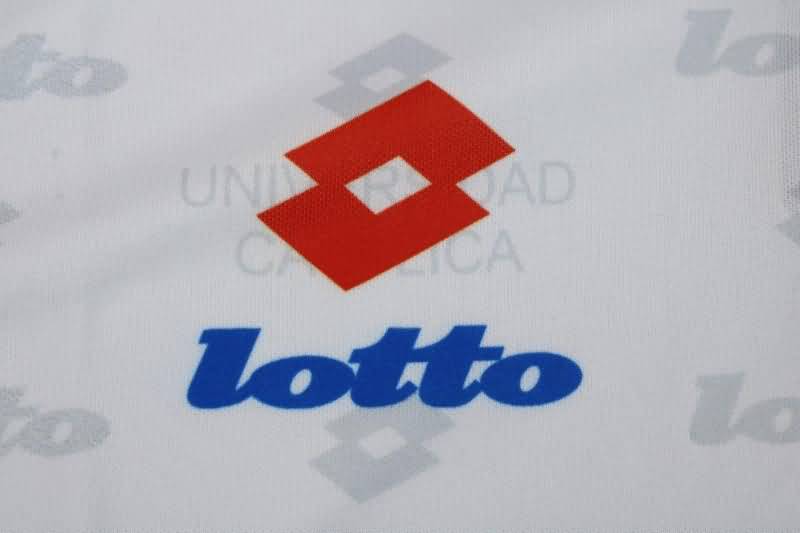 Thailand Quality(AAA) 1996 Universidad Catolica Home Retro Soccer Jersey