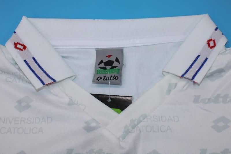 Thailand Quality(AAA) 1996 Universidad Catolica Home Retro Soccer Jersey