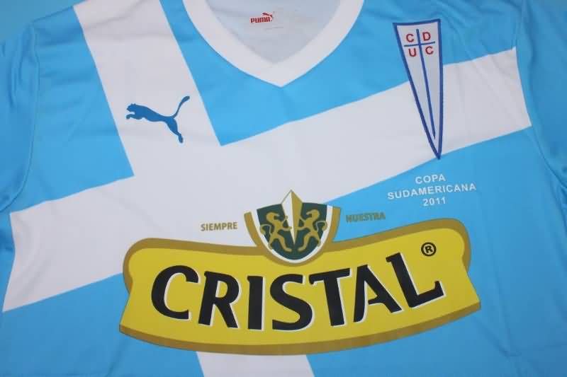 Thailand Quality(AAA) 2011 Universidad Catolica Third Retro Soccer Jersey