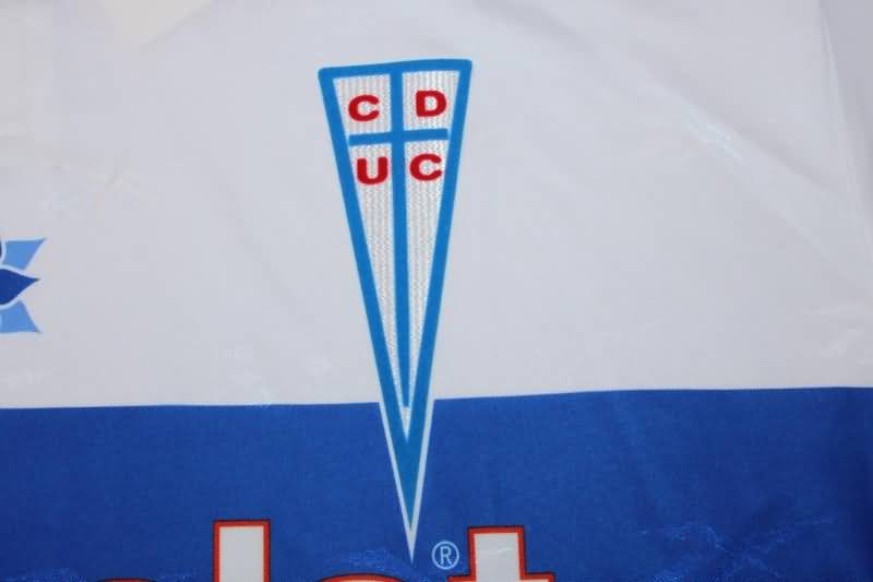 Thailand Quality(AAA) 1998/99 Universidad Catolica Home Long Slevee Retro Soccer Jersey