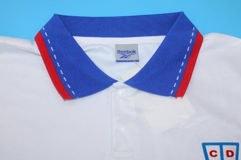 Thailand Quality(AAA) 1998/99 Universidad Catolica Home Long Slevee Retro Soccer Jersey