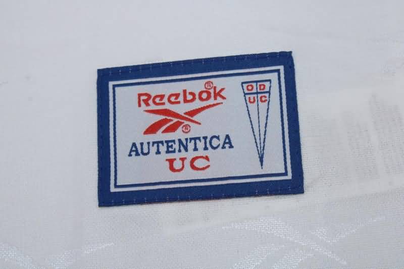 Thailand Quality(AAA) 1998/99 Universidad Catolica Home Long Slevee Retro Soccer Jersey