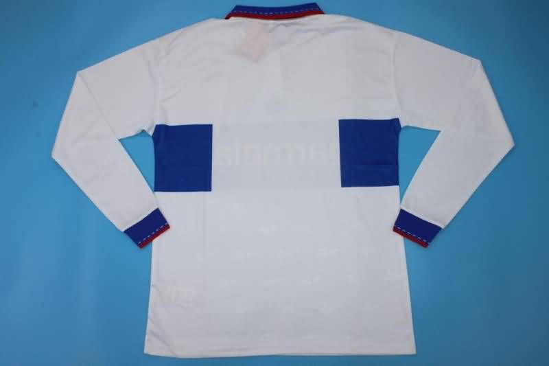 Thailand Quality(AAA) 1998/99 Universidad Catolica Home Long Slevee Retro Soccer Jersey