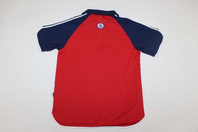 Thailand Quality(AAA) 2001/02 Universidad Chile Away Retro Soccer Jersey