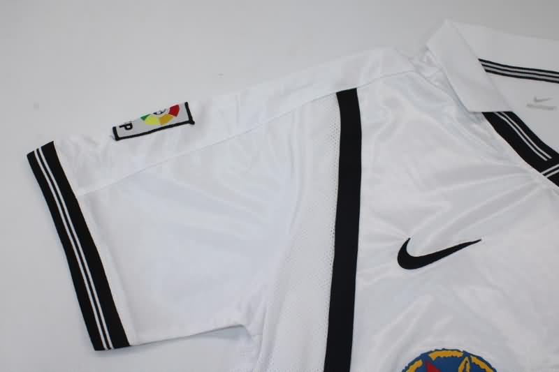 Thailand Quality(AAA) 2000/01 Valencia Home Retro Soccer Jersey