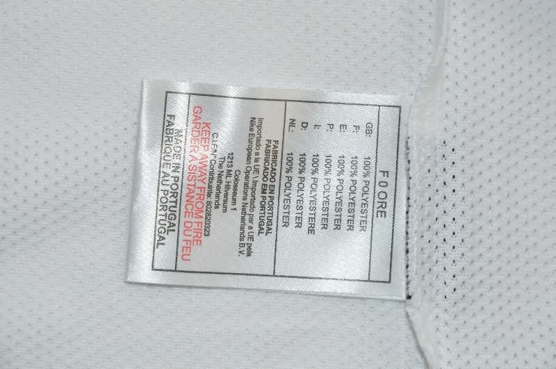 Thailand Quality(AAA) 2000/01 Valencia Home Long Sleeve Retro Soccer Jersey