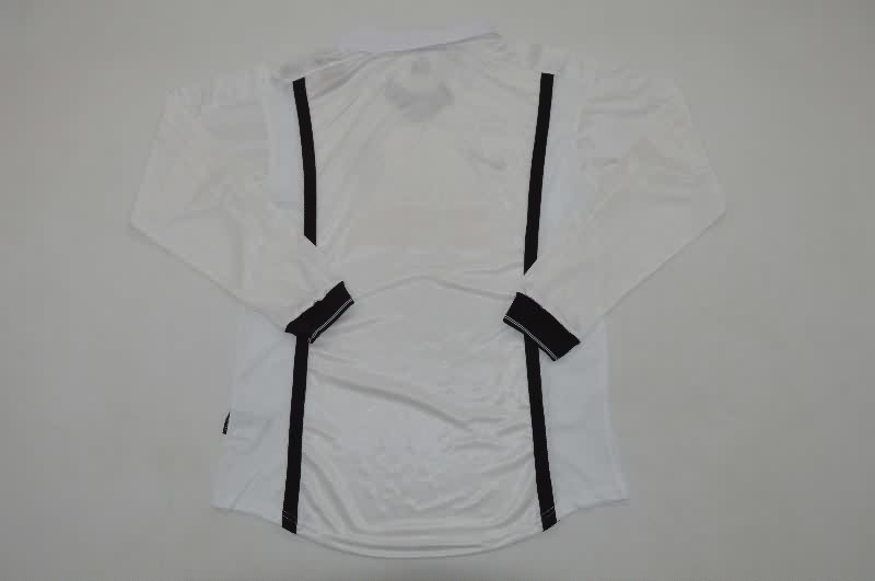 Thailand Quality(AAA) 2000/01 Valencia Home Long Sleeve Retro Soccer Jersey