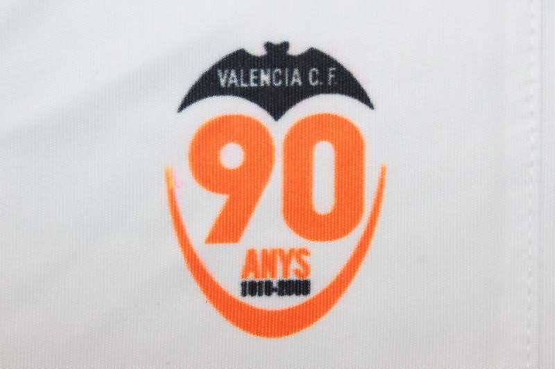 Thailand Quality(AAA) 2009/10 Valencia Home Retro Soccer Jersey