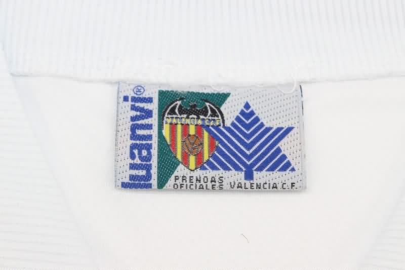 Thailand Quality(AAA) 1996/97 Valencia Home Retro Soccer Jersey